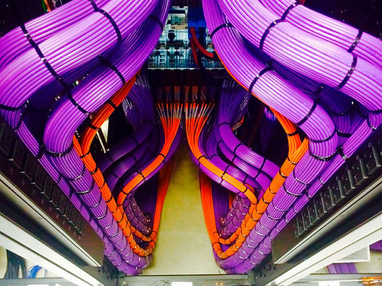 Satisfying Purple Structured Cabling