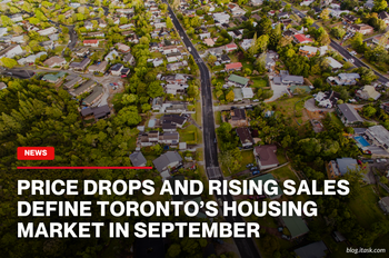 Price drops and rising sales define Toronto’s housing market in September