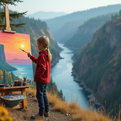 Inspiring Young Generations to Protect the Columbia Gorge Through the Arts