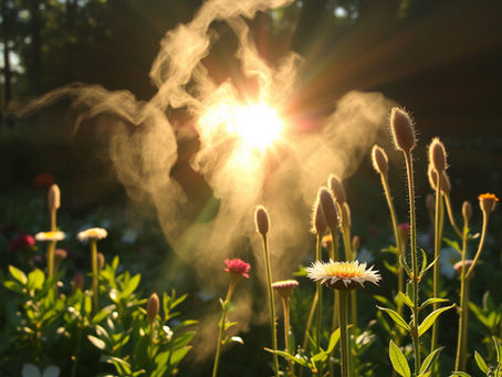 Energiearbeit im Garten 
