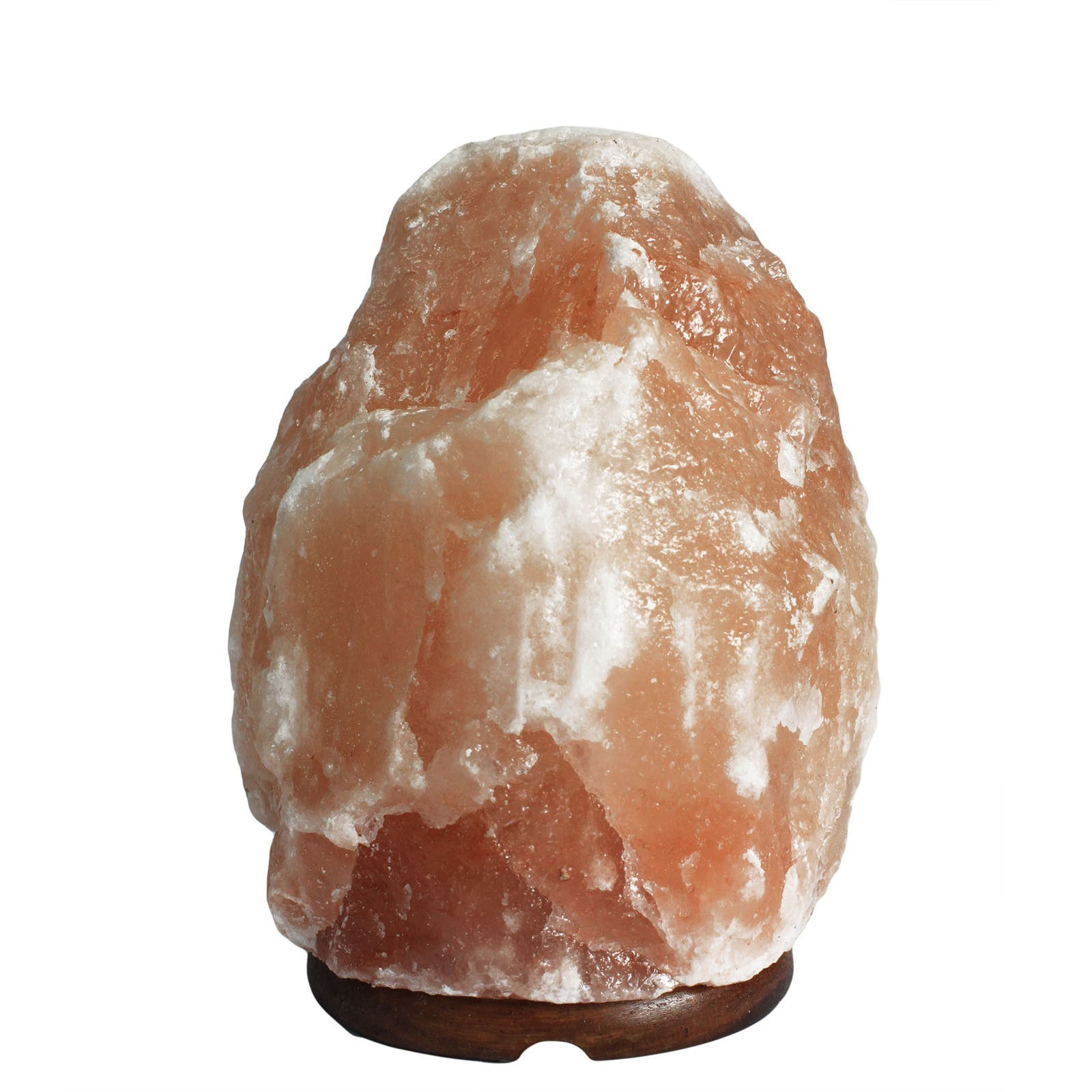 Himalayan pink salt lamp, natural crystal