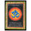 Thumbnail: Hand-painted Om symbol wall hanging with Sanskrit mantra