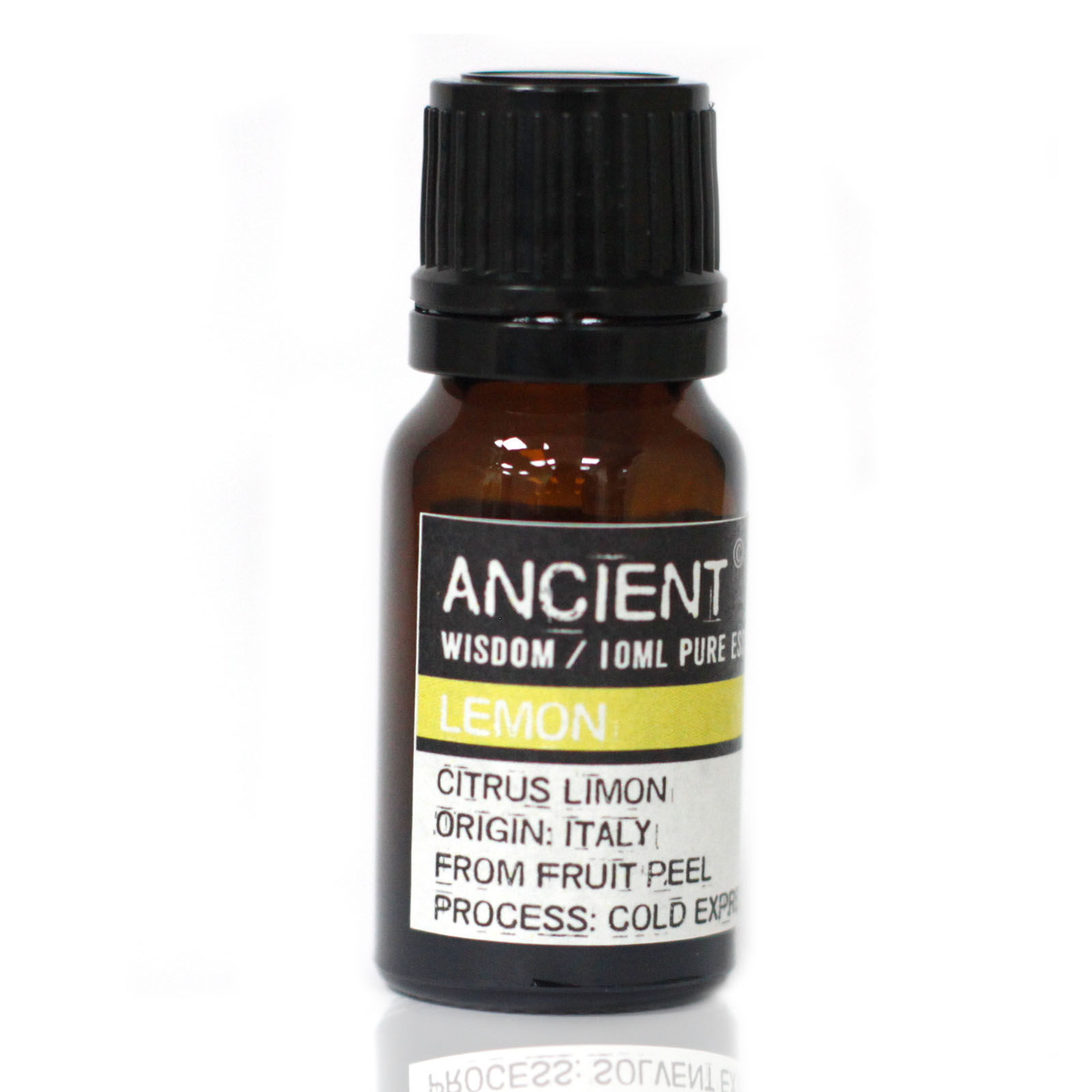 Ancient Wisdom 10ml pure lemon essential oil from Italy