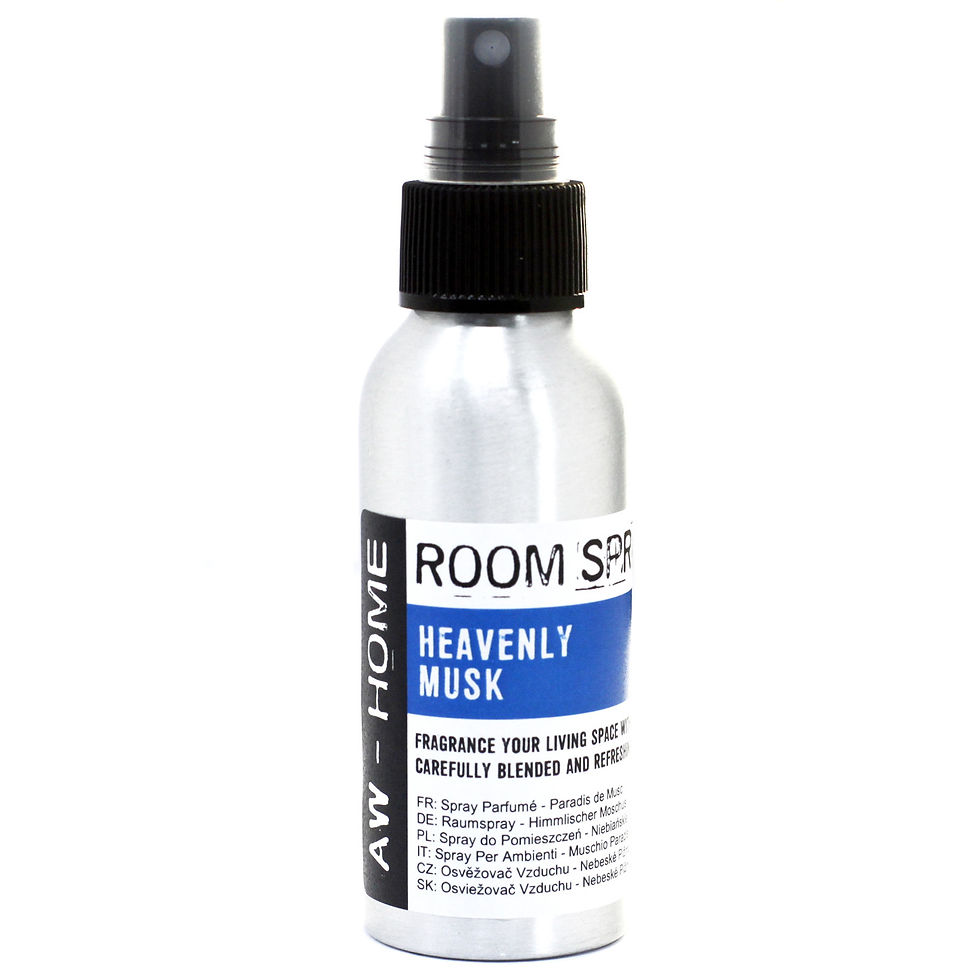 Room spray bottle, AW-HOME, HEAVENLY MUSK
