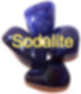Thumbnail: Sodalite tumbled stones, deep blue