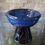Thumbnail: Blue ceramic bowl on stand