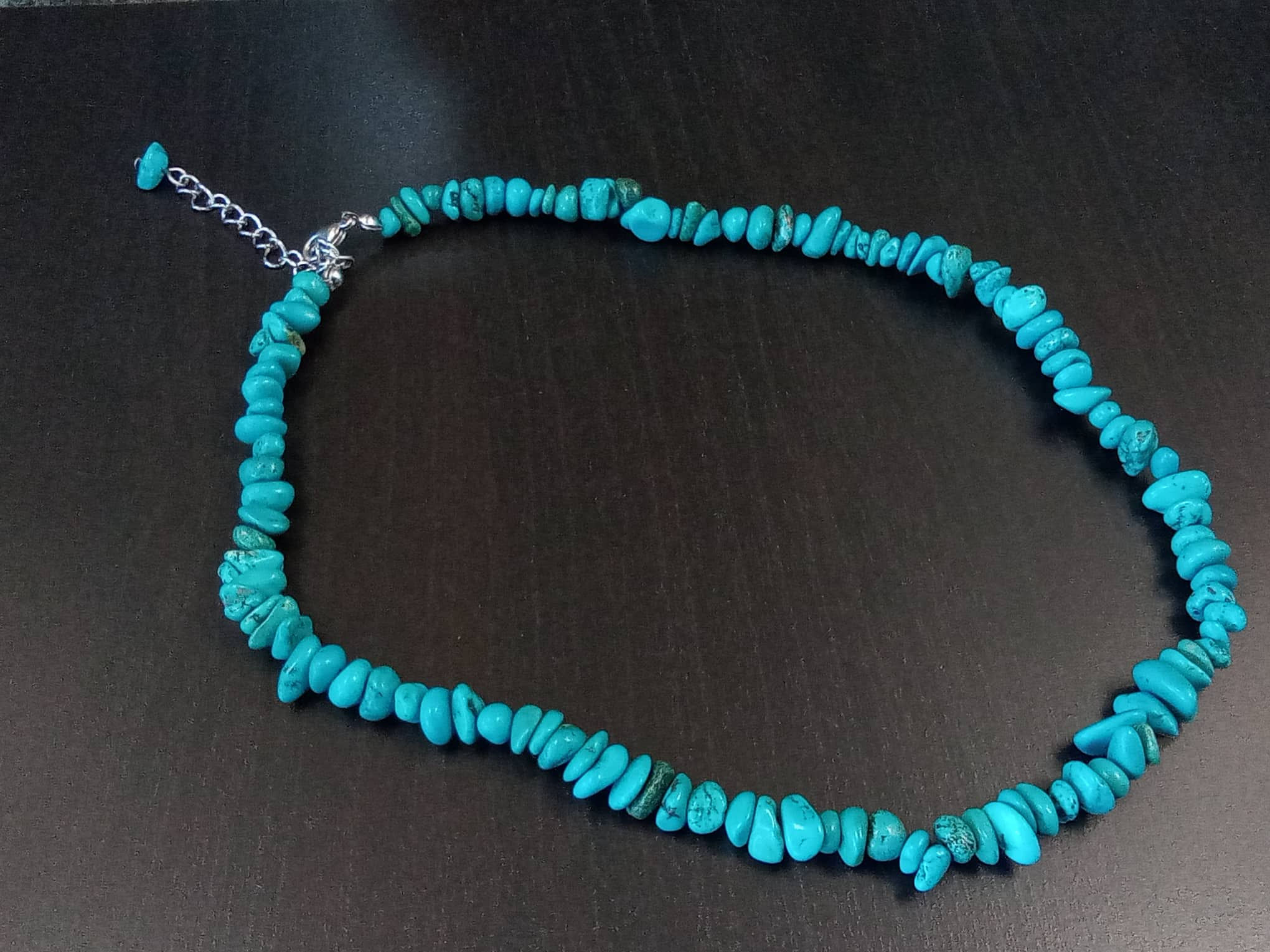 Turquoise stone necklace, Crystal Shop Cyprus