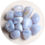 Thumbnail: Blue chalcedony tumbled stones