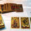 Thumbnail: Blue and Gold Foil Tarot Cards with a booklet