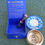 Thumbnail: Singing bowl set with mallet in blue box