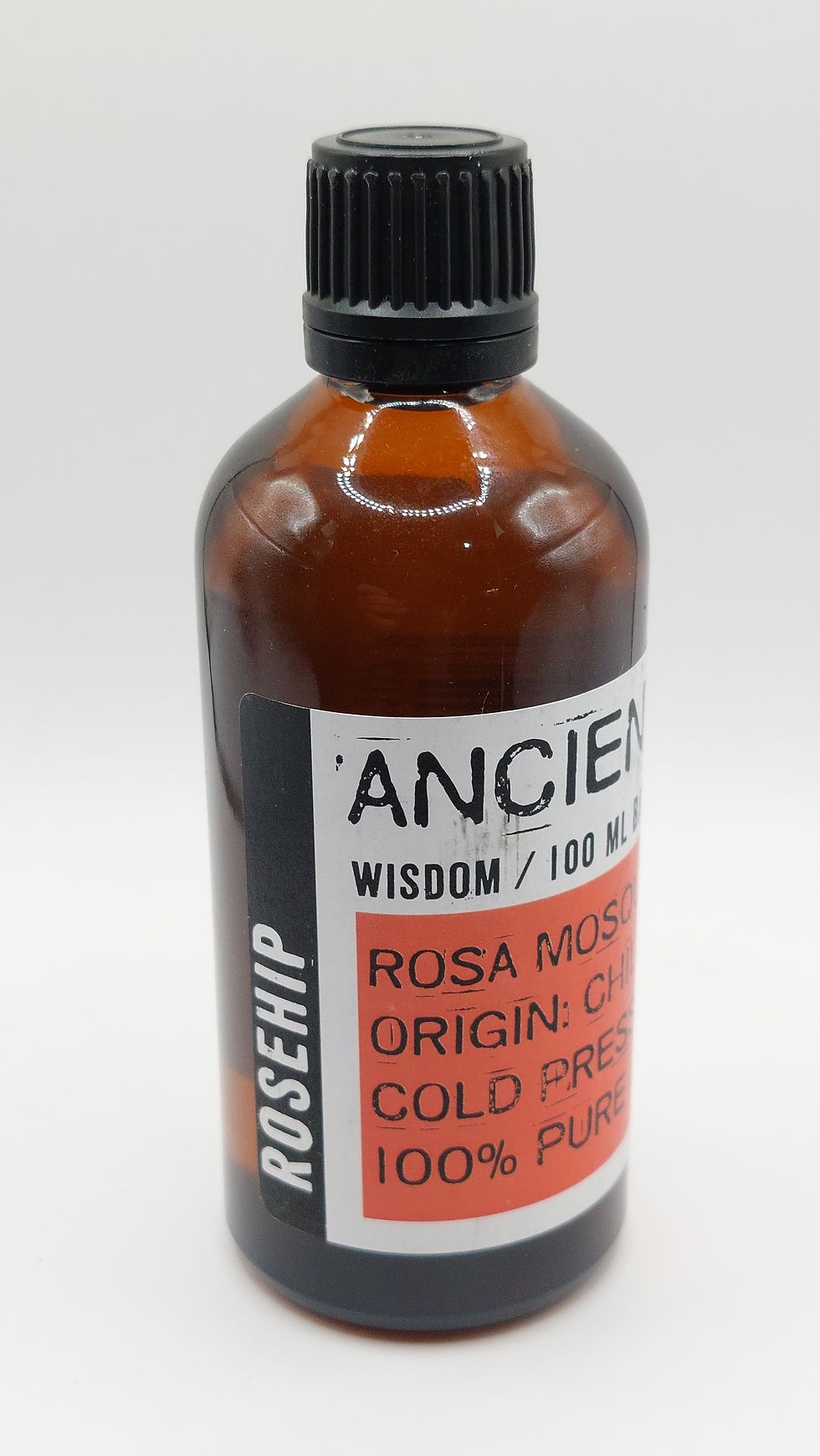 Rosehip Oil in a bottle