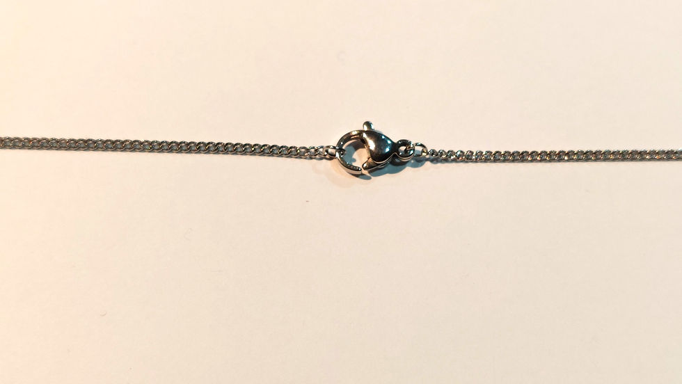 Thumbnail: Stainless steel chain clasp detail