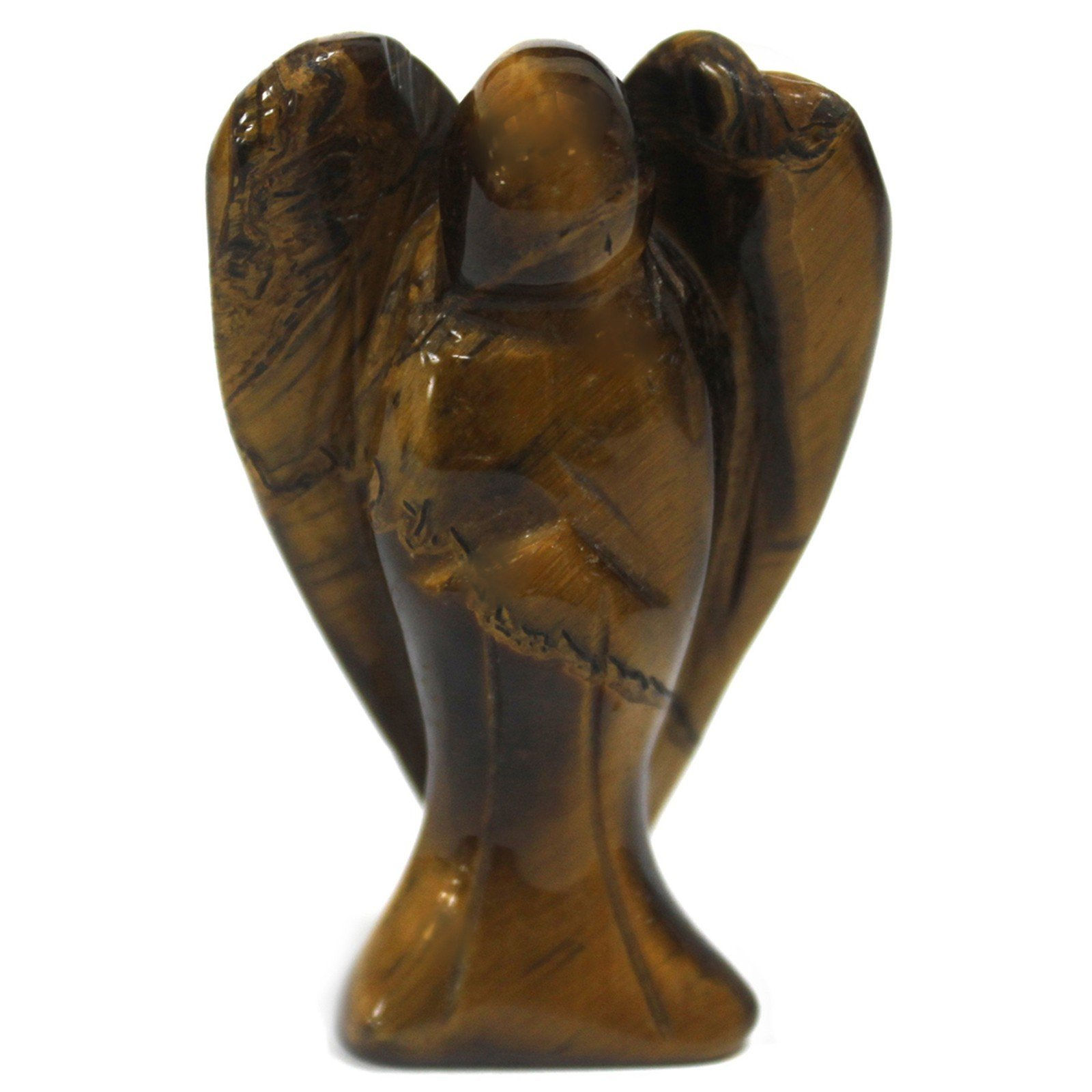 Tiger eye angel carving, Crystal Shop Cyprus