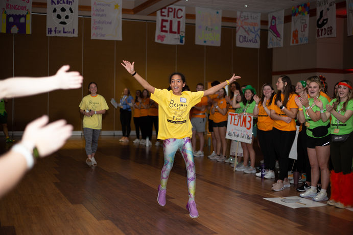 Miracle kiddo entering the Big Event