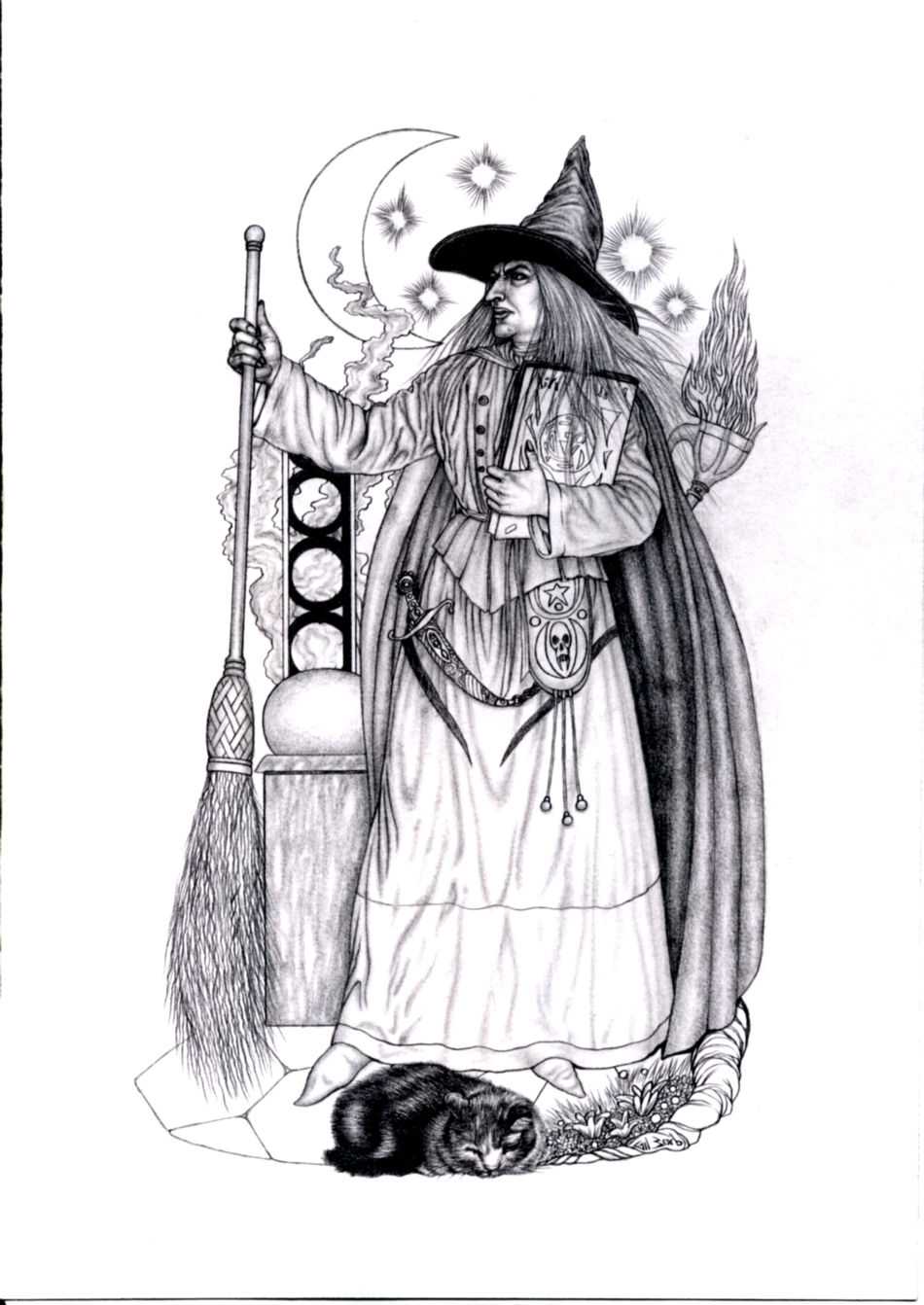 Wicked Witch of the West-PcInk Sample-GilBorb.jpg