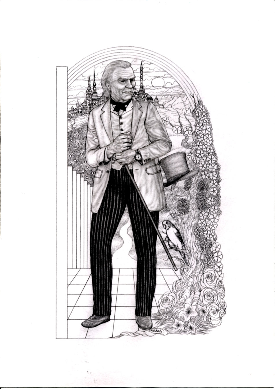 Professor Marvel-PcInk Sample-GilBorb