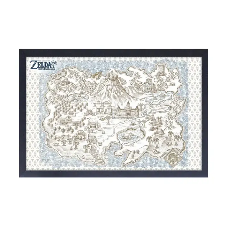 Legend of Zelda-LA-White Map