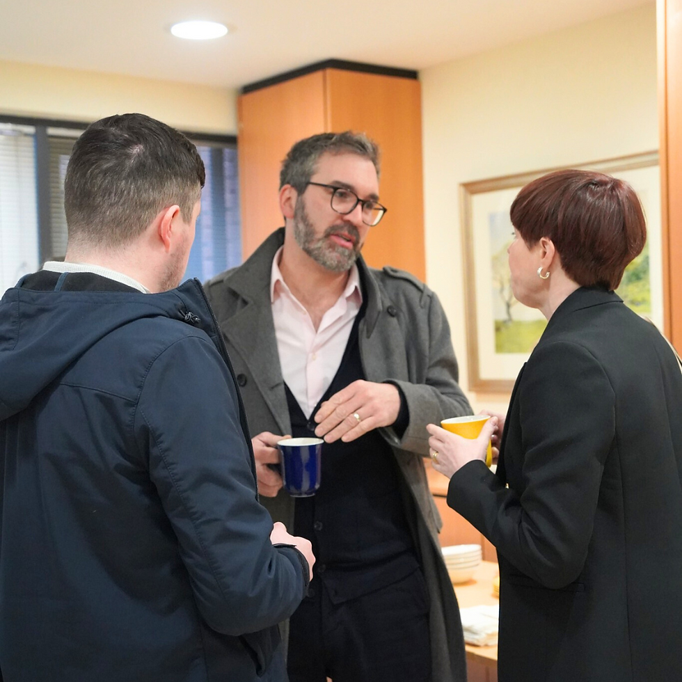 Pictured, Launch event for Charity Shop Challenge, 19th February 2025. Cancer Focus NI HQ Belfast