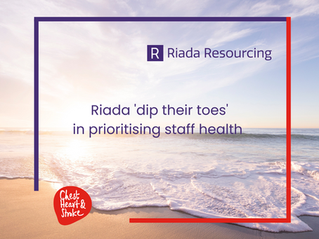 Riada ‘Dip Their Toes’ In Prioritising Staff Health