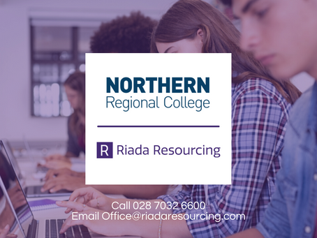 Riada Recruits For Northern Regional College
