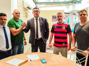 Clube da fronteira se organiza para voltar as atividades no futebol