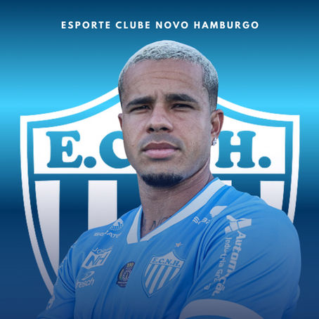 Novo Hamburgo sai na frente no planejamento para 2027 e confirma renovação de centroavante