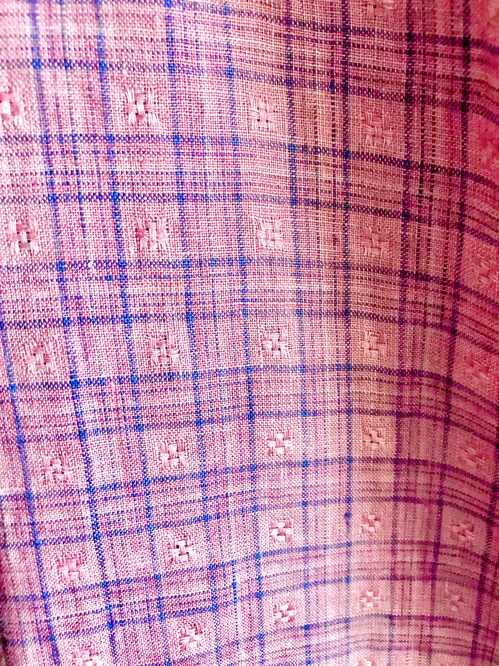 Thumbnail: Dusty Pink 100% Linen Kurta Pyjama