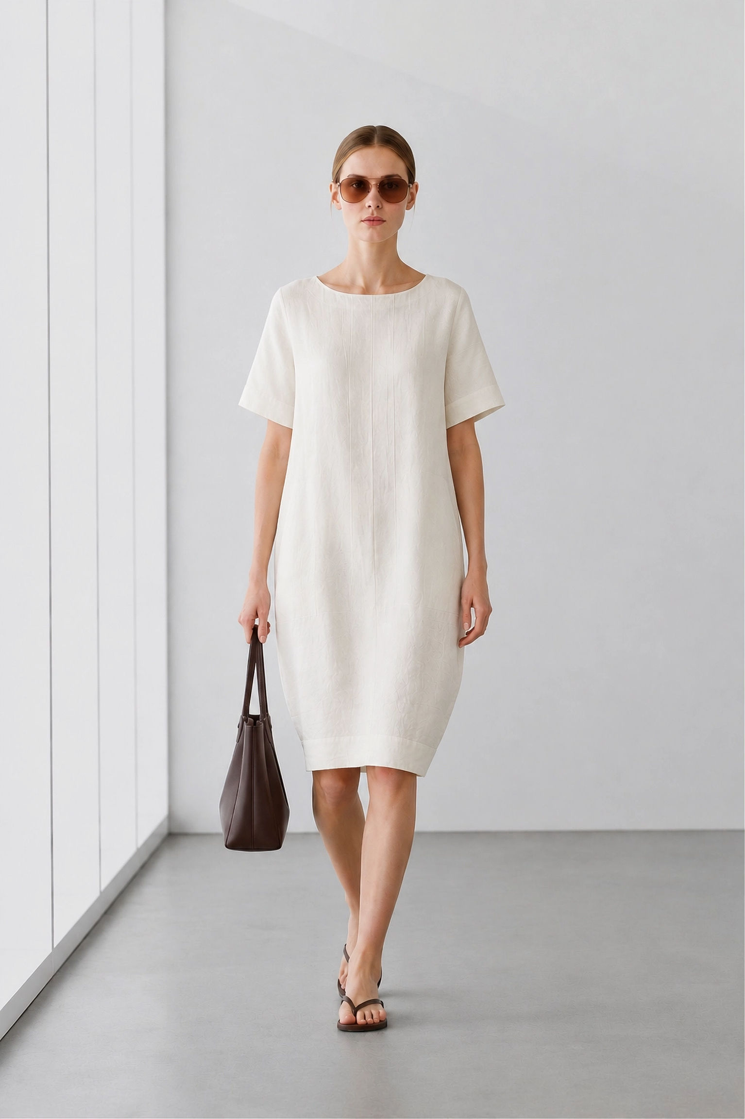 "Emmy" Linen Mini Dress