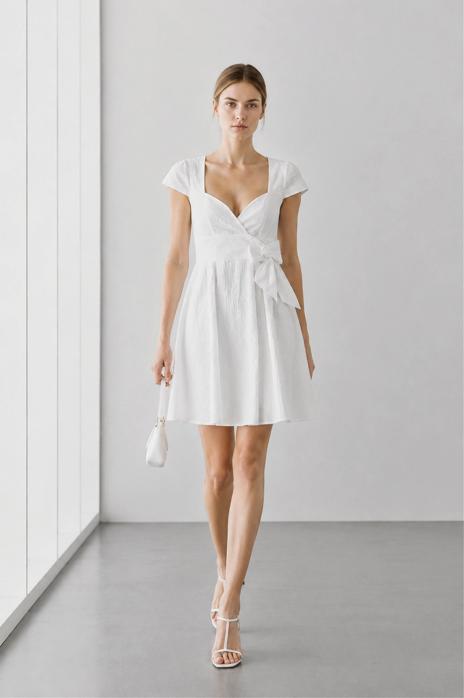 Marina Seersucker Dress