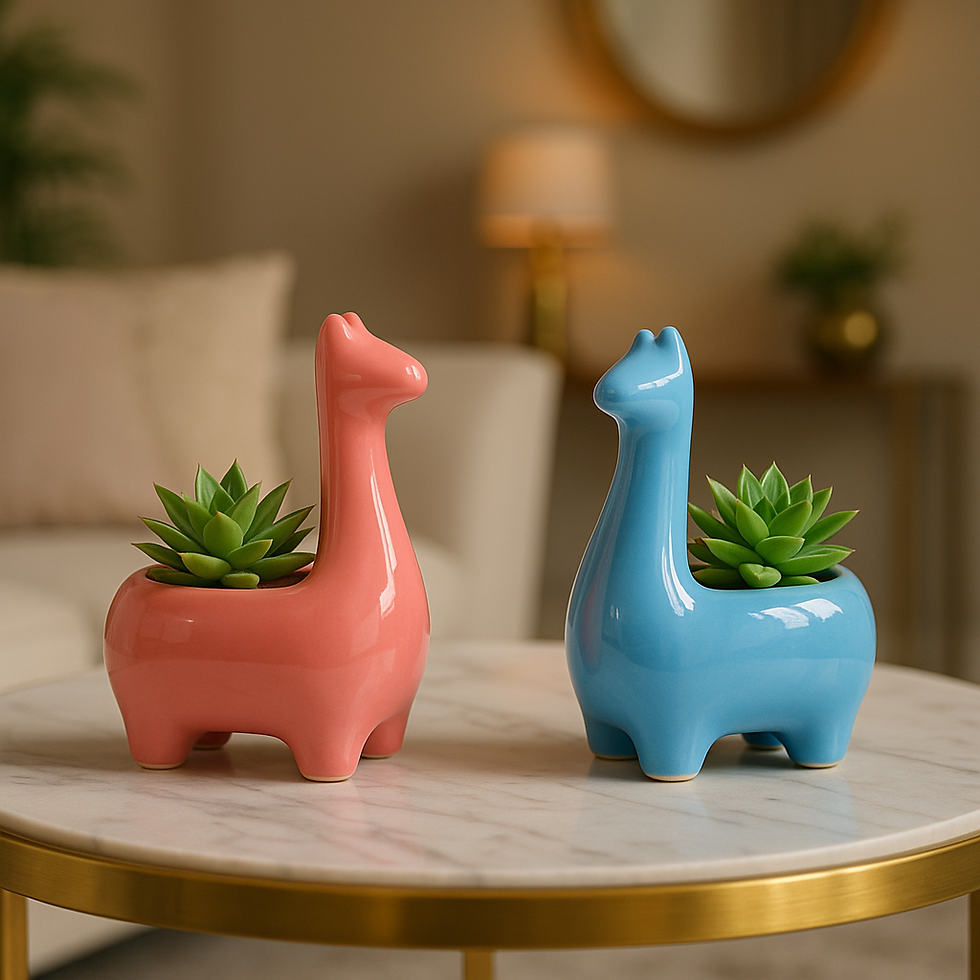 Thumbnail: Llama Planter Set of 2