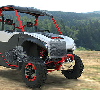 visualisering av en motor i en Segway Fugleman UT10