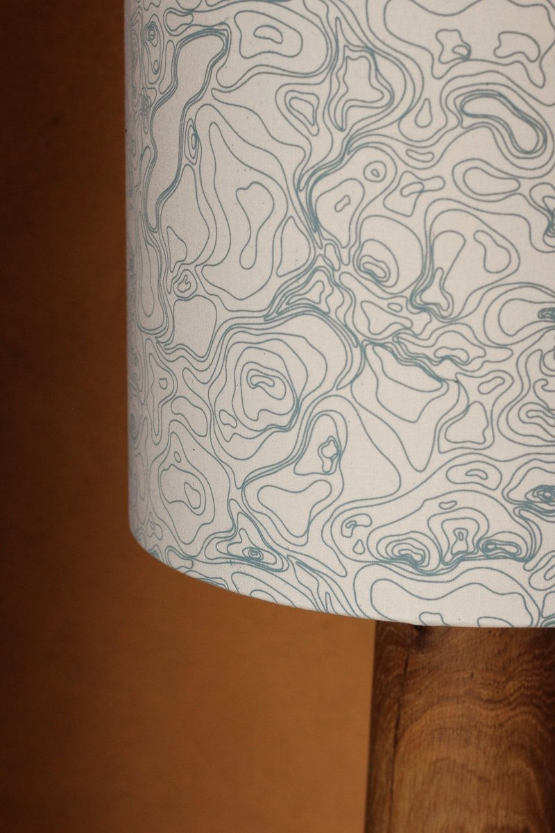 Miniature : Grande lampe à poser CARTO - pièce unique 09