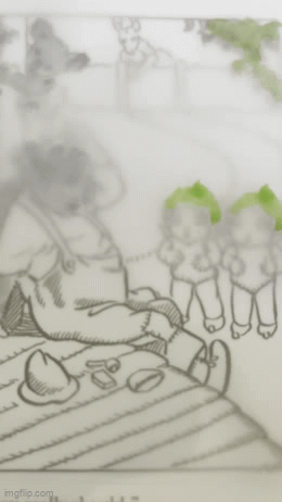 may gibbs nutcote, 1930s style cartoon