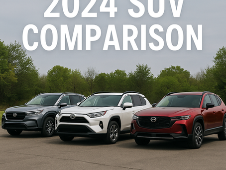 2024 SUV Comparison: CR-V vs. RAV4 vs. Tucson vs. CX-50