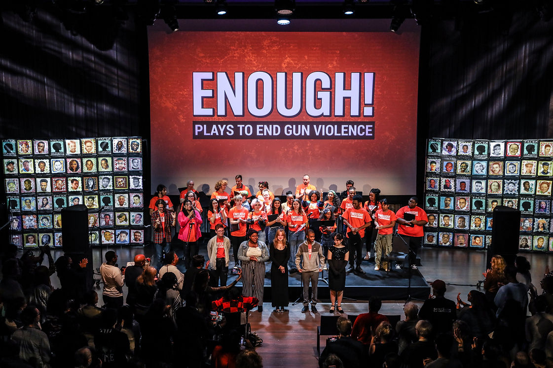 Playwrights Amanda Fagan, Niarra C Bell, Pepper Fox, Justin Cameron Washington, Valentine