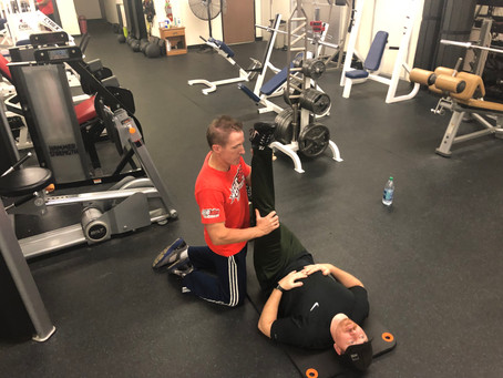 Post exercise stretches