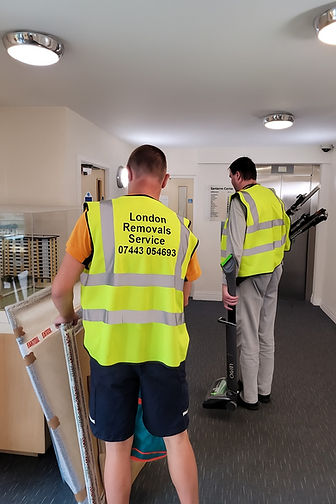 Moving office equipment