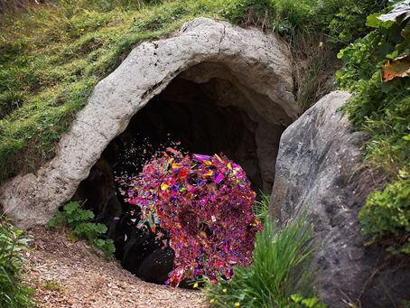 your mind fragmenting into a cave.