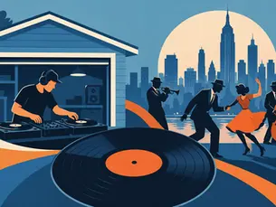 Oorsprong van garage house en New Yorkse swing