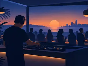 Deep house avond met ruimte voor ritme