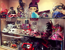 Masquerade Masks Display