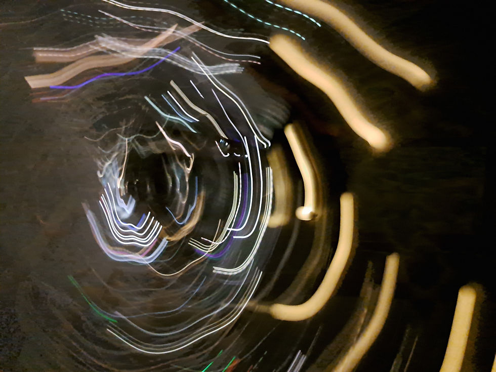 Kleiner Hinweis: Das Bild zeigt keinen Linearbeschleuniger, sondern meine Visualisierung der inneren Gedankenreise ;)