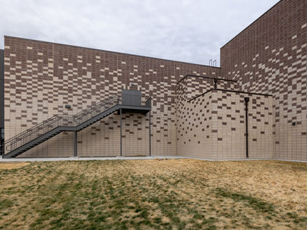 meridian fine arts idaho CMU architecture basalite 