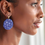 Thumbnail: Indigo Prism Round Earrings