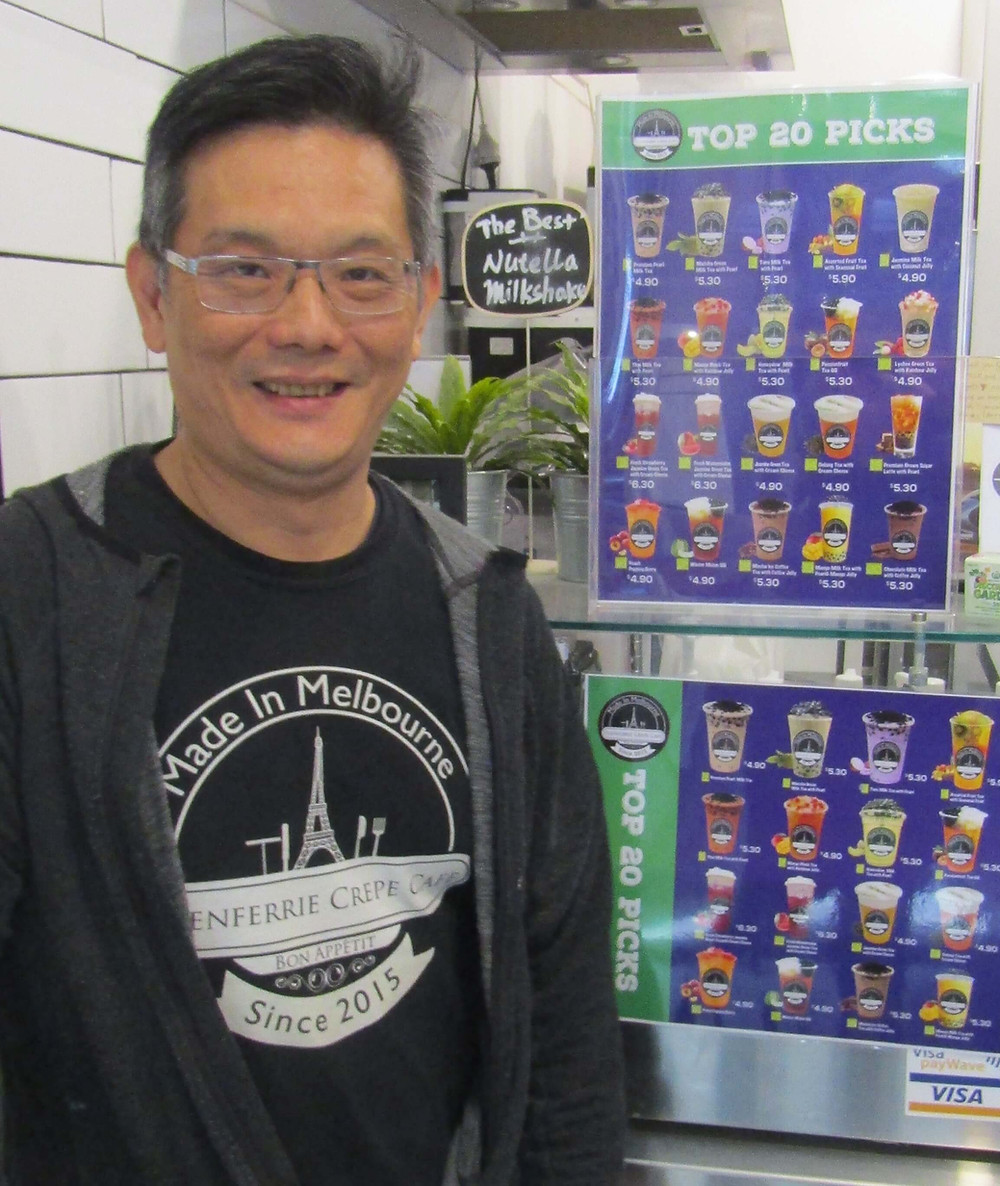 David from Glenferrie Crepe Cafe