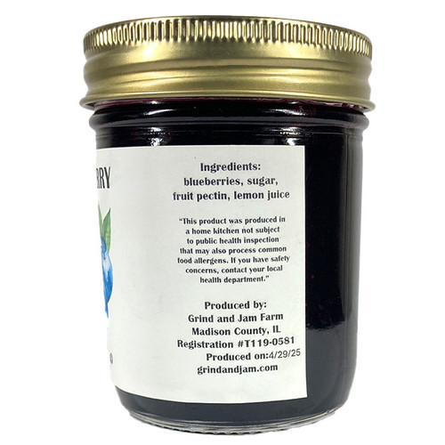 Blueberry Jam 8oz | My Site 1