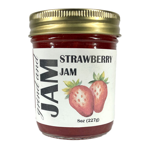 Strawberry Jam 8oz | My Site 1