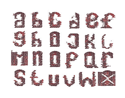 36 days of type, brick letters