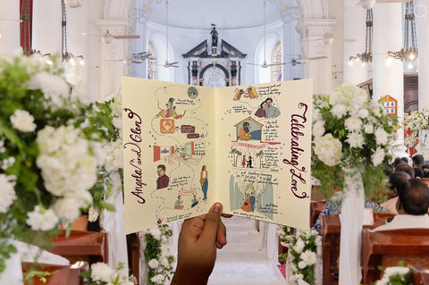 Angela and Glen, and how they met