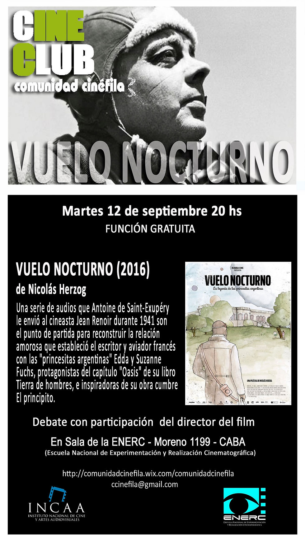 Flyer Vuelo Nocturno 1